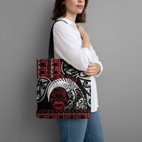 Honour The Treaty New Zealand Personalised Tote Bag Toitu Te Tiriti Indigenous Maori Face LT9 - Polynesian Pride