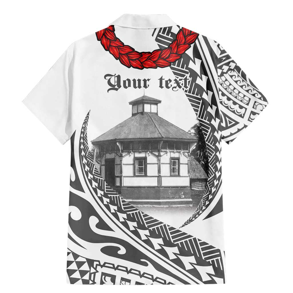 Samoa Mau Movement House Personalised Family Matching Mermaid Dress and Hawaiian Shirt Fa'a Samoa The Samoan Way LT9 - Polynesian Pride