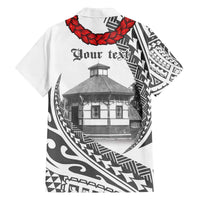 Samoa Mau Movement House Personalised Family Matching Off The Shoulder Long Sleeve Dress and Hawaiian Shirt Fa'a Samoa The Samoan Way LT9 - Polynesian Pride