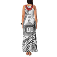 Samoa Mau Movement House Personalised Family Matching Tank Maxi Dress and Hawaiian Shirt Fa'a Samoa The Samoan Way LT9 - Polynesian Pride