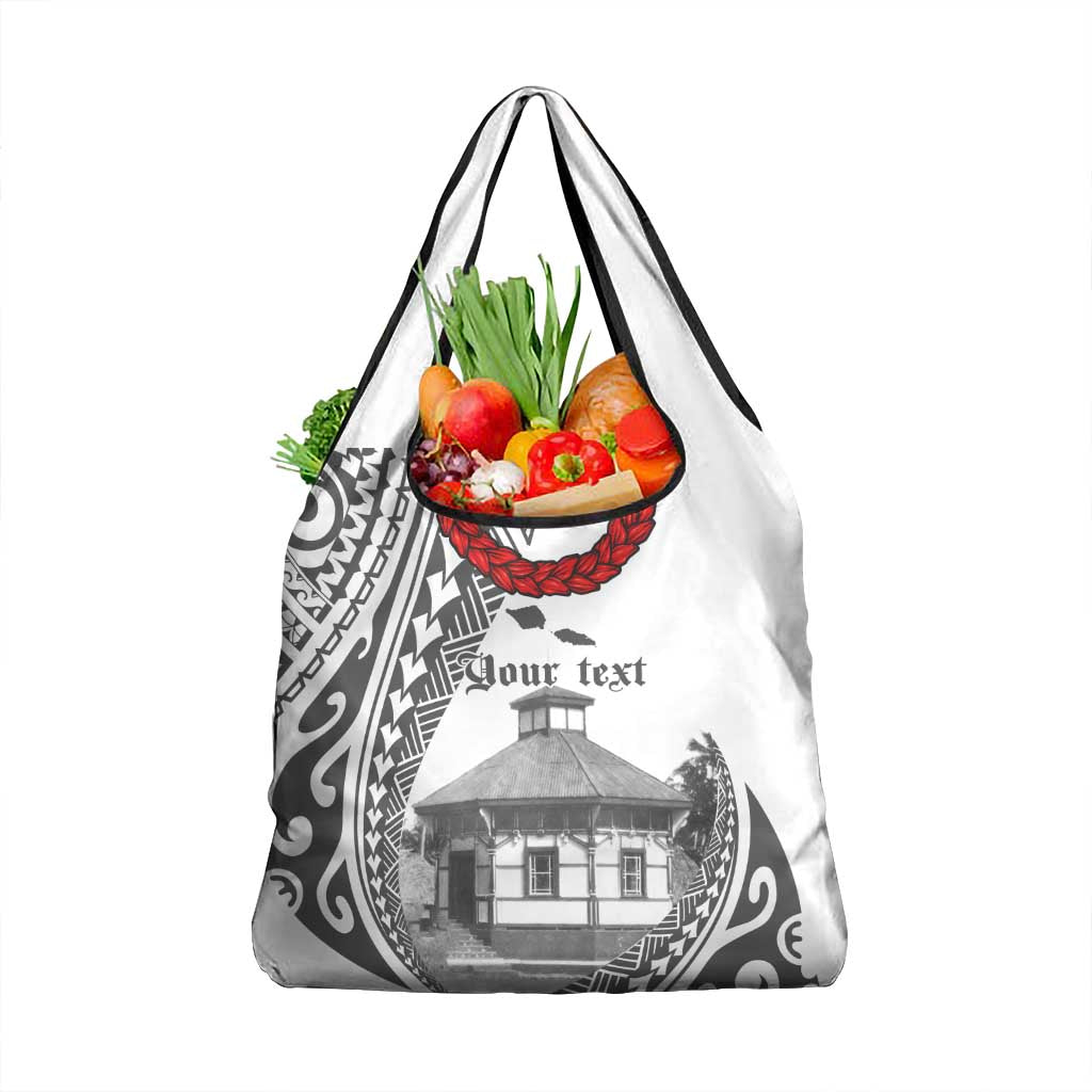 Samoa Mau Movement House Personalised Grocery Bag Fa'a Samoa The Samoan Way