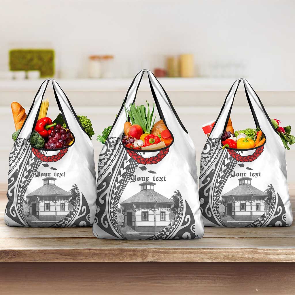 Samoa Mau Movement House Personalised Grocery Bag Fa'a Samoa The Samoan Way