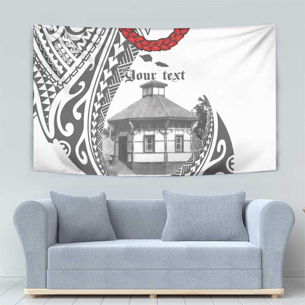 Samoa Mau Movement House Personalised Tapestry Fa'a Samoa The Samoan Way LT9 - Polynesian Pride