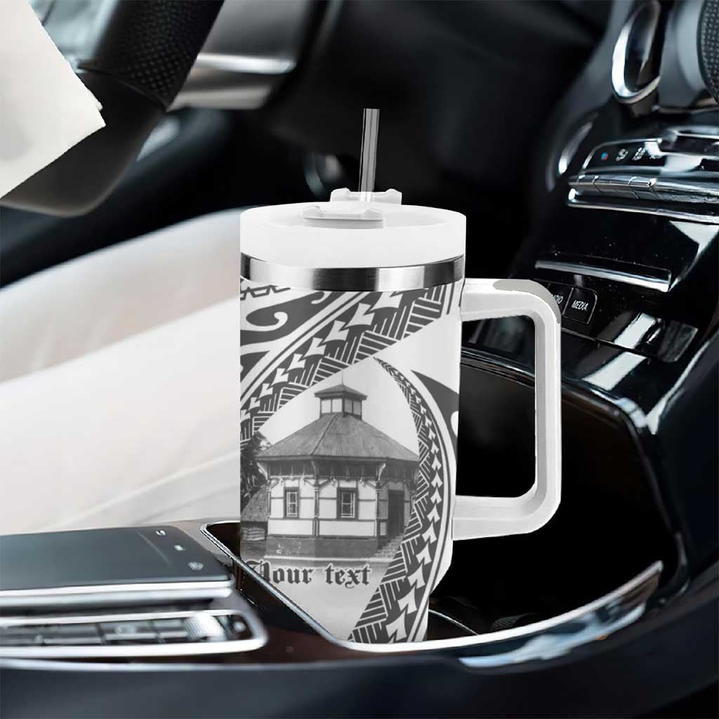 Samoa Mau Movement House Personalised Tumbler With Handle Fa'a Samoa The Samoan Way