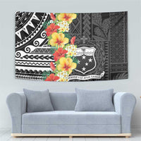 Samoa Tribal Hibiscus Flowers Tapestry LT9 - Polynesian Pride