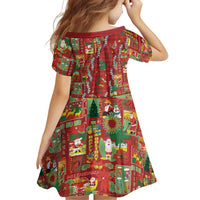 Mele Kalikimaka Pakalana Pikake Lei Family Matching Tank Maxi Dress and Hawaiian Shirt Hawaiian Rodeo Paniolo Omaomao Palaka LT9 - Polynesian Pride