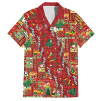 Mele Kalikimaka Pakalana Pikake Lei Hawaiian Shirt Hawaiian Rodeo Paniolo Omaomao Palaka - Polynesian Pride