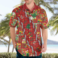 Mele Kalikimaka Pakalana Pikake Lei Hawaiian Shirt Hawaiian Rodeo Paniolo Omaomao Palaka - Polynesian Pride