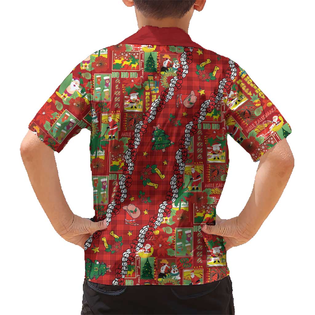 Mele Kalikimaka Pakalana Pikake Lei Hawaiian Shirt Hawaiian Rodeo Paniolo Omaomao Palaka - Polynesian Pride