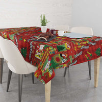 Mele Kalikimaka Pakalana Pikake Lei Tablecloth Hawaiian Rodeo Paniolo Omaomao Palaka LT9 - Polynesian Pride