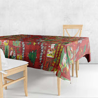 Mele Kalikimaka Pakalana Pikake Lei Tablecloth Hawaiian Rodeo Paniolo Omaomao Palaka LT9 - Polynesian Pride