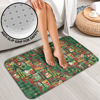 Mele Kalikimaka Pakalana Pikake Lei Bathroom Set Hawaiian Rodeo Paniolo Ulaula Palaka LT9 - Polynesian Pride
