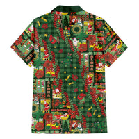 Mele Kalikimaka Pakalana Pikake Lei Family Matching Short Sleeve Bodycon Dress and Hawaiian Shirt Hawaiian Rodeo Paniolo Ulaula Palaka LT9 - Polynesian Pride