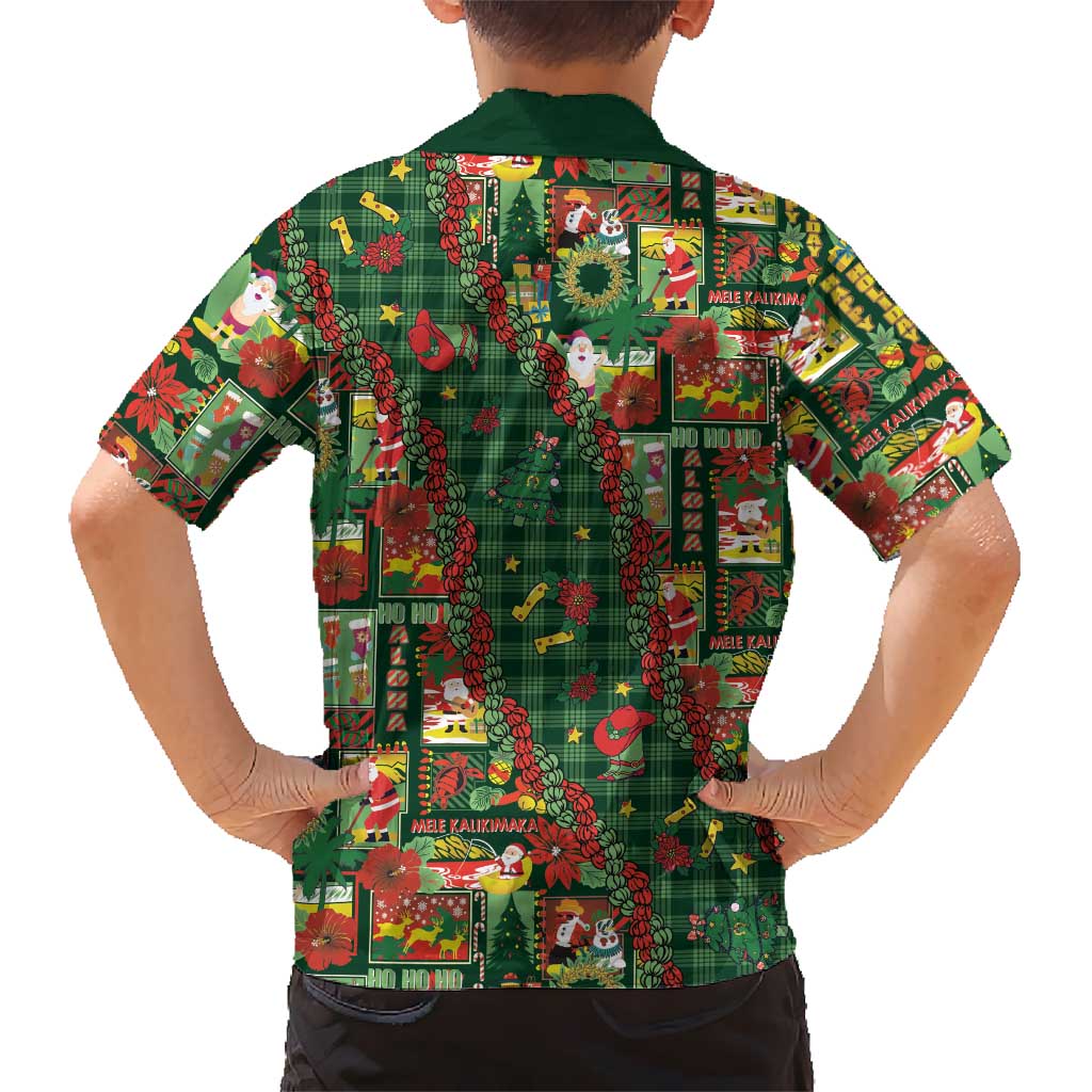 Mele Kalikimaka Pakalana Pikake Lei Hawaiian Shirt Hawaiian Rodeo Paniolo Ulaula Palaka - Polynesian Pride