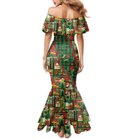 Mele Kalikimaka Pakalana Pikake Lei Mermaid Dress Hawaiian Rodeo Paniolo Ulaula Palaka - Polynesian Pride