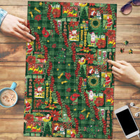 Mele Kalikimaka Pakalana Pikake Lei Puzzle Hawaiian Rodeo Paniolo Ulaula Palaka - Polynesian Pride
