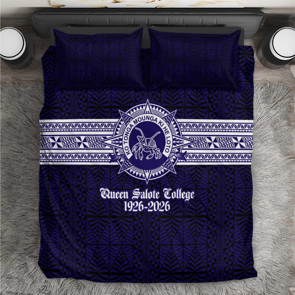 Tonga Queen Salote College 100 years Bedding Set QSC 1926-2026 Tongan Pattern