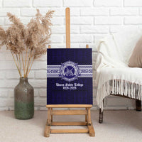 Tonga Queen Salote College 100 years Canvas Wall Art QSC 1926-2026 Tongan Pattern