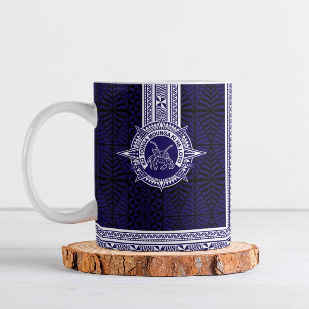 Tonga Queen Salote College 100 years Ceramic Mug QSC 1926-2026 Tongan Pattern