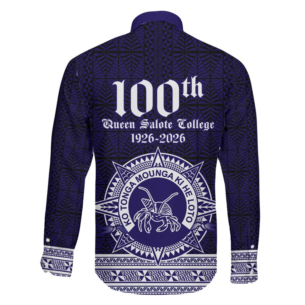 Tonga Queen Salote College 100 years Family Matching Mermaid Dress and Hawaiian Shirt QSC 1926-2026 Tongan Pattern LT9 - Polynesian Pride