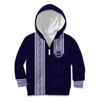 Tonga Queen Salote College 100 years Kid Hoodie QSC 1926-2026 Tongan Pattern