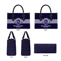 Tonga Queen Salote College 100 years Leather Bag QSC 1926-2026 Tongan Pattern