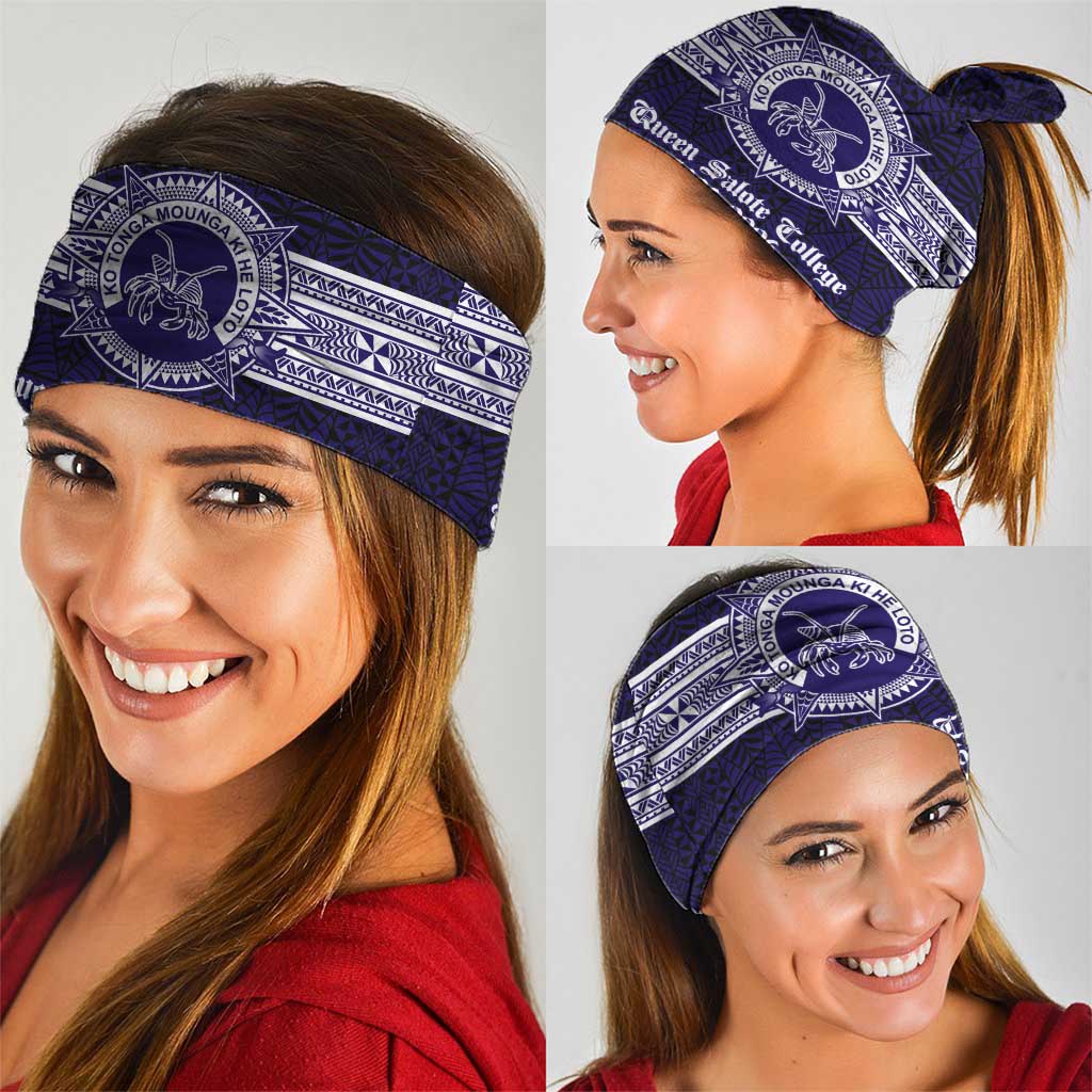 Tonga Queen Salote College 100 years Neck Gaiter QSC 1926-2026 Tongan Pattern