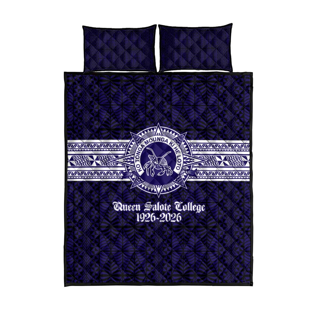 Tonga Queen Salote College 100 years Quilt Bed Set QSC 1926-2026 Tongan Pattern