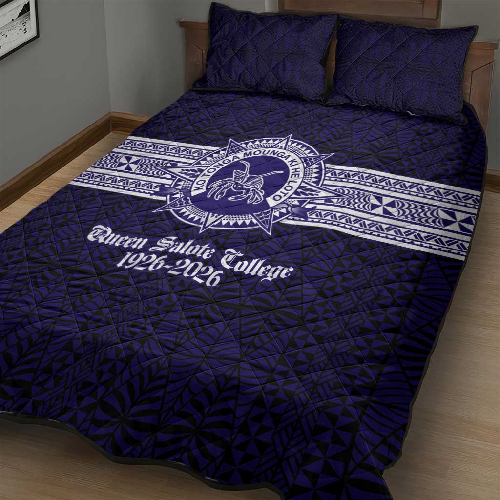 Tonga Queen Salote College 100 years Quilt Bed Set QSC 1926-2026 Tongan Pattern