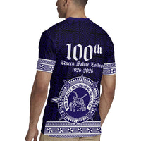 Tonga Queen Salote College 100 years Rugby Jersey QSC 1926-2026 Tongan Pattern