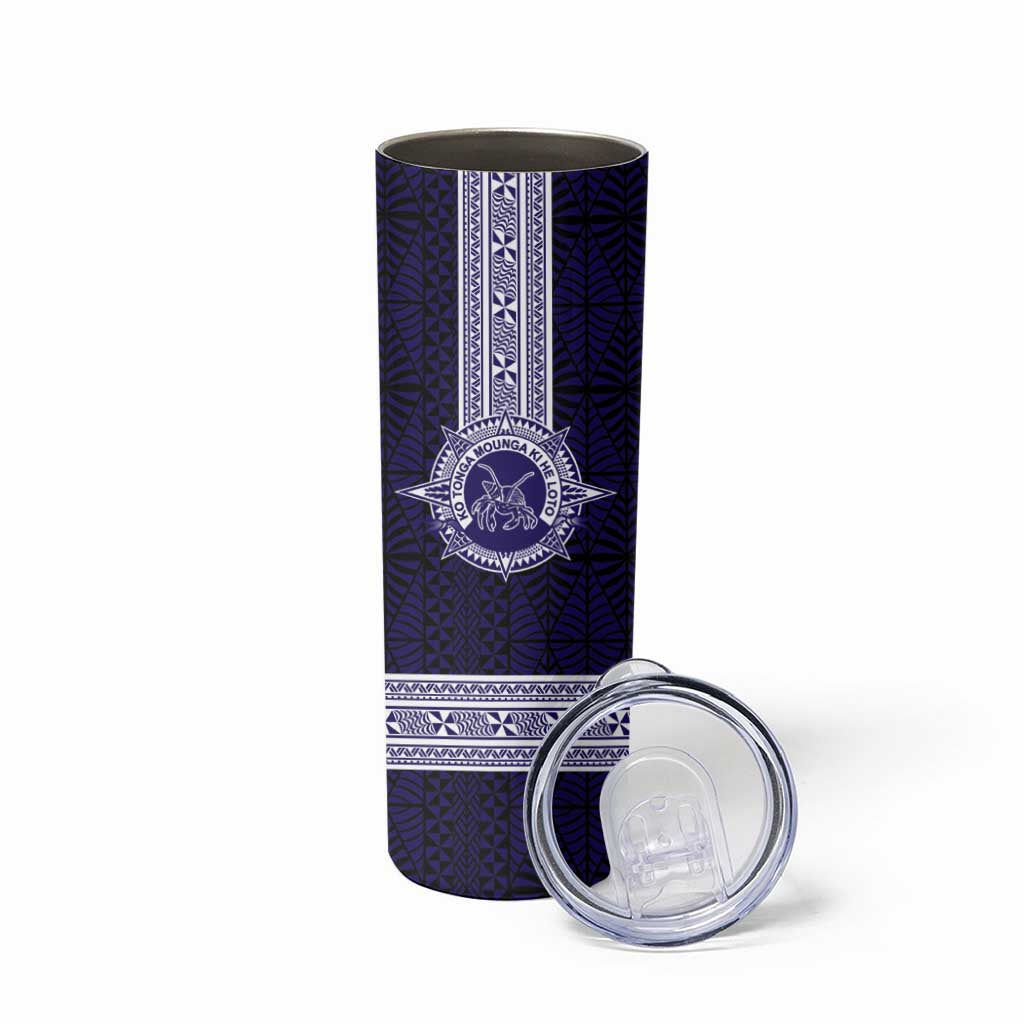 Tonga Queen Salote College 100 years Skinny Tumbler QSC 1926-2026 Tongan Pattern