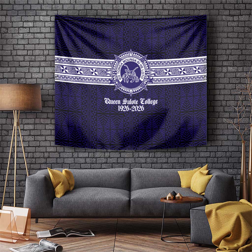 Tonga Queen Salote College 100 years Tapestry QSC 1926-2026 Tongan Pattern