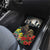 Kangaroo-Kiwi Soldier ANZAC Personalised Car Mats Golden Wattle Poppy Flowers