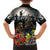 Kangaroo-Kiwi Soldier ANZAC Personalised Hawaiian Shirt Golden Wattle Poppy Flowers