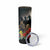 Kangaroo-Kiwi Soldier ANZAC Personalised Skinny Tumbler Golden Wattle Poppy Flowers