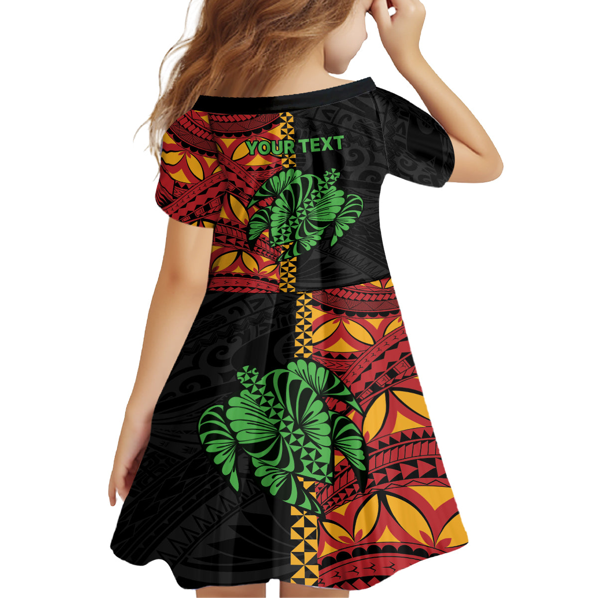 Personalised Tonga Emancipation Day Family Matching Off The Shoulder Long Sleeve Dress and Hawaiian Shirt Puleanga Fakatui O Since 1970 LT9 - Polynesian Pride