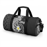 Aloha Hammerhead Shark Duffle Bag Black Hawaiian Kakau Tribal Tattoo LT9 - Polynesian Pride