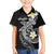 Aloha Hammerhead Shark Hawaiian Shirt Black Hawaiian Kakau Tribal Tattoo