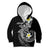 Aloha Hammerhead Shark Kid Hoodie Black Hawaiian Kakau Tribal Tattoo