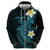 Aloha Hammerhead Shark Hoodie Calypso Hawaiian Kakau Tribal Tattoo