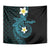 Aloha Hammerhead Shark Tapestry Calypso Hawaiian Kakau Tribal Tattoo