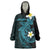 Aloha Hammerhead Shark Wearable Blanket Hoodie Calypso Hawaiian Kakau Tribal Tattoo