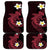 Aloha Hammerhead Shark Car Mats Feverish Pink Hawaiian Kakau Tribal Tattoo