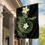 Aloha Hammerhead Shark Garden Flag Lime Rickey Hawaiian Kakau Tribal Tattoo