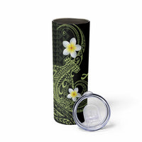 Aloha Hammerhead Shark Skinny Tumbler Lime Rickey Hawaiian Kakau Tribal Tattoo LT9 - Polynesian Pride