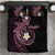 Aloha Hammerhead Shark Bedding Set Vivacious Pink Hawaiian Kakau Tribal Tattoo
