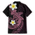 Aloha Hammerhead Shark Family Matching Tank Maxi Dress and Hawaiian Shirt Vivacious Pink Hawaiian Kakau Tribal Tattoo