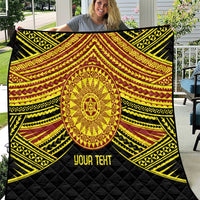 Personalised Tonga Ha apai High School Quilt Ngatu Fonulei Pattern