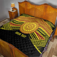 Personalised Tonga Ha apai High School Quilt Ngatu Fonulei Pattern
