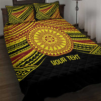 Personalised Tonga Ha apai High School Quilt Bed Set Ngatu Fonulei Pattern